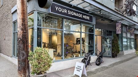 Retail space for Rent at 1660 Cypress Street in Vancouver