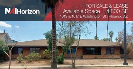 Office space for Rent at 1013 E Washington St in Phoenix