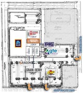 ALDI-Anchored Retail Space