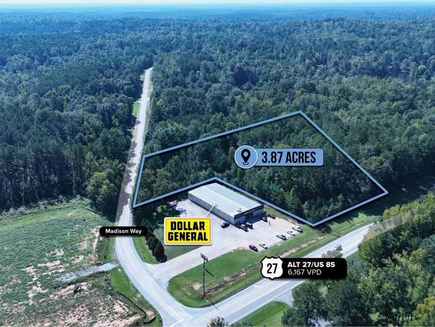 $1 Auction – 3.87 Acre Parcel | $116K Annual HH Income | Columbus, GA MSA