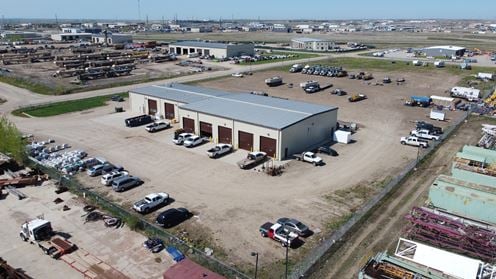 ±14,000 SF Industrial Shop | ±6.63 Fenced Yard | Williston ND