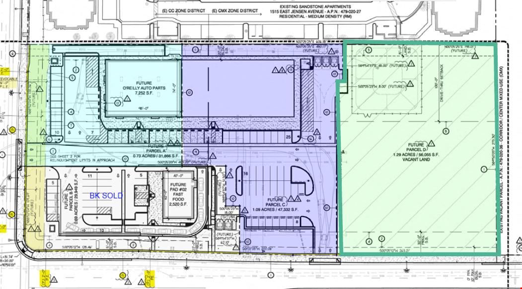 ±1.29 Acre Vacant Land Pad