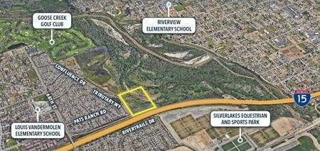 VacantLand space for Sale at Interstate 15 in Jurupa Valley