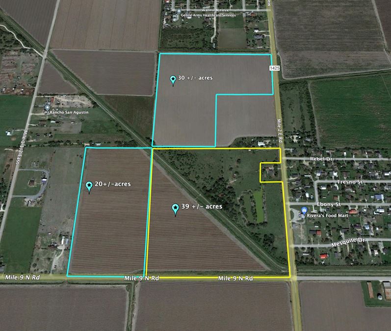 39 +/- Acres Development/Farmland