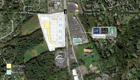 Retail space for Rent at Route 202 & Ridge Road in Glen Mills