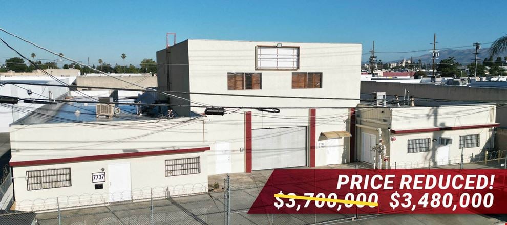 Industrial space for Sale at 7737 Burnet Avenue in Van Nuys