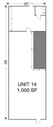 Retail space for Rent at 35 Berkshire Dr Unit 14 in Crystal Lake