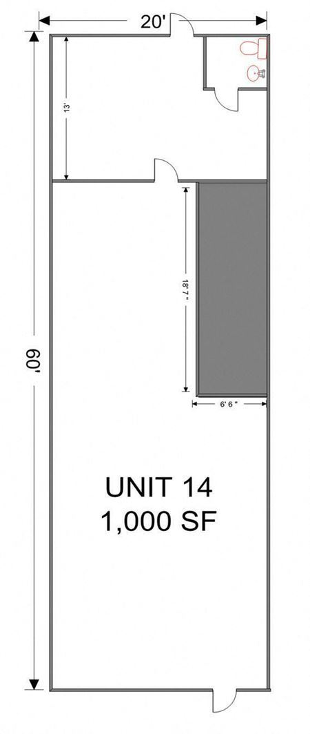 Photo of commercial space at 35 Berkshire Dr Unit 14 in Crystal Lake