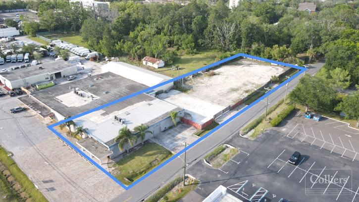 7,600± SF Available with 0.65 AC of Industrial Outside Storage