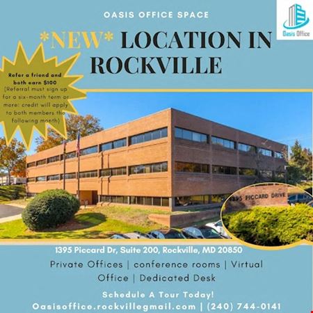 Shared and coworking spaces at 1395 Piccard Drive Suite 200 in Rockville