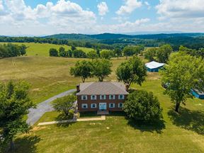 CHARMING BRICK HOME ON 13-ACRES WITH GUEST APARTMENT