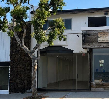 Retail space for Rent at 570 S Coast Highway in Newport Beach