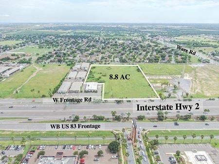 VacantLand space for Rent at West Expressway 83 in McAllen