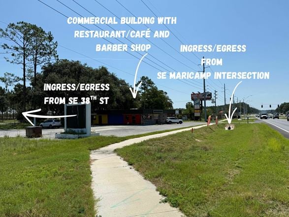 Three-Parcel Maricamp Assemblage at Lighted Intersection