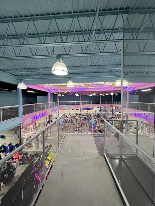 Mezzanine Retail Space