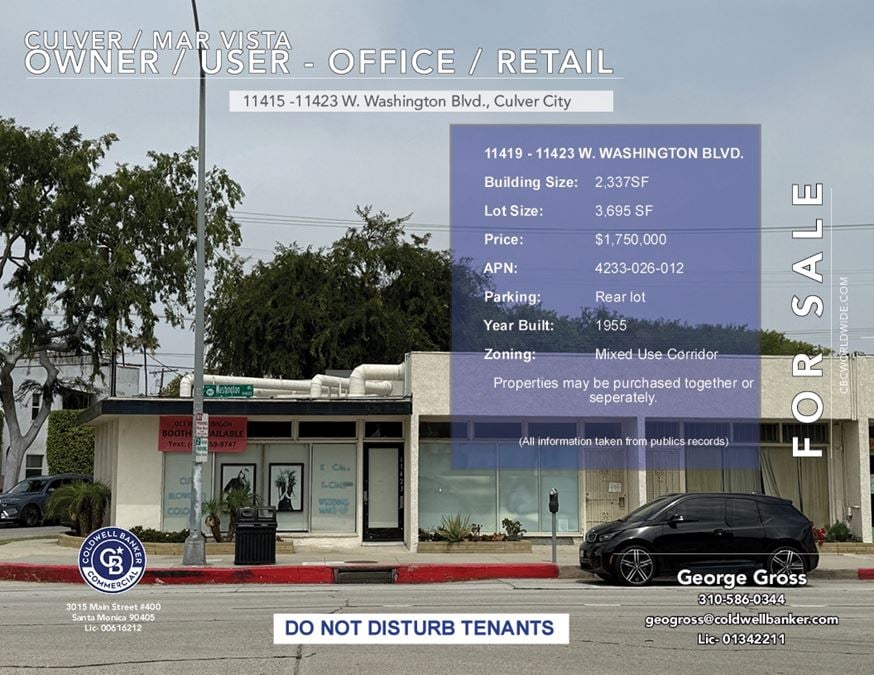 11419-11423 W. Washington Blvd