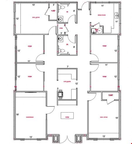Office space for Rent at 6307 79th Street in Lubbock