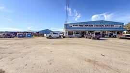 2.3 acres of industrial yard space available for lease in Vernon.