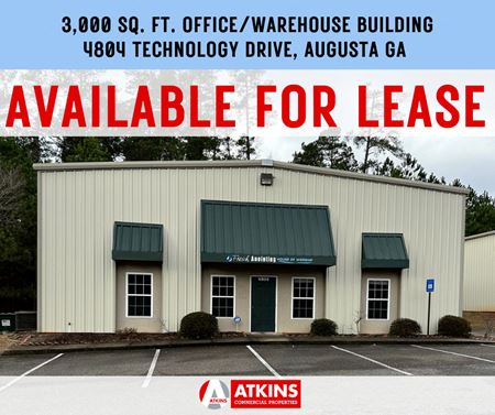 Office space for Rent at 4804 Technology Dr. in Augusta