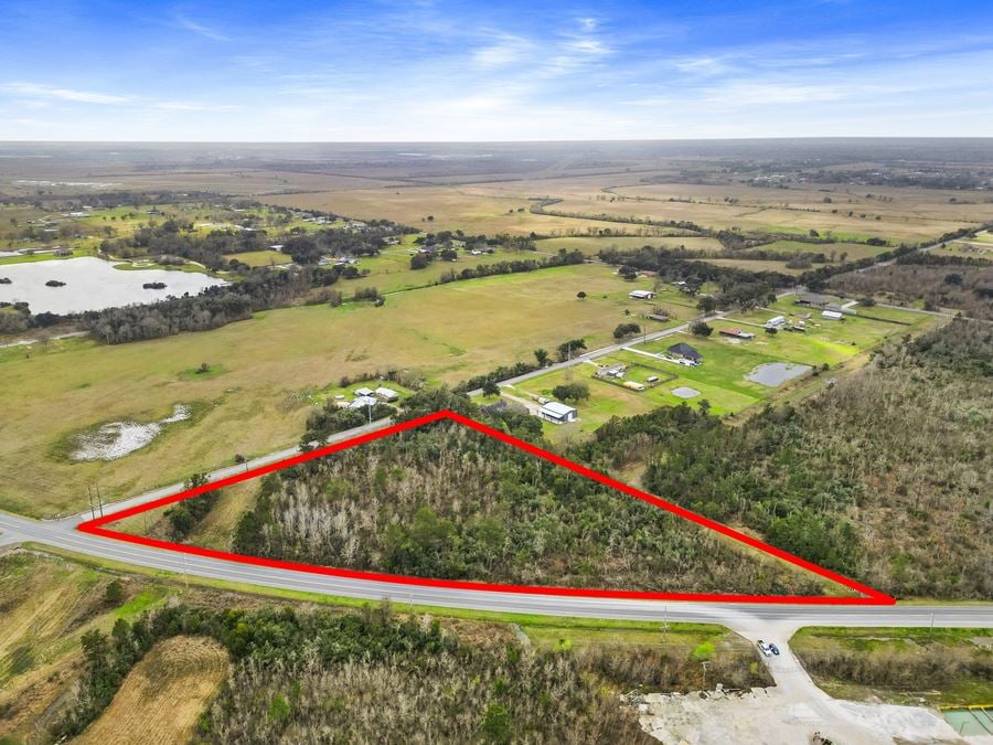 Unrestricted High-Visibility 6 +/- Acres Commercial/Industrial Land – Hwy 27, Sulphur, LA