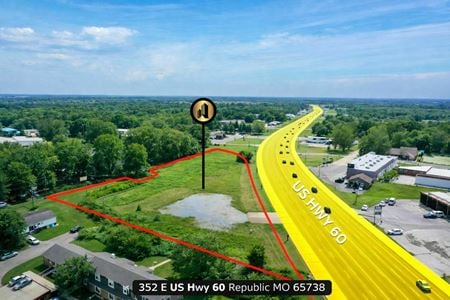 VacantLand space for Rent at 352 E US HWY 60 in Republic