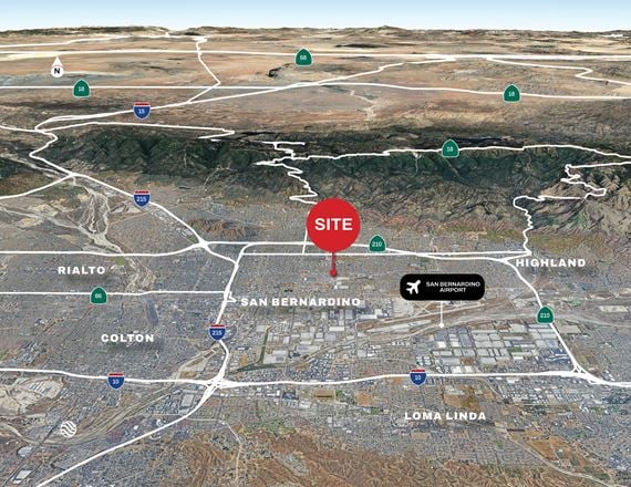 VacantLand space for Sale at 922 - 954 E. Baseline St in San Bernardino