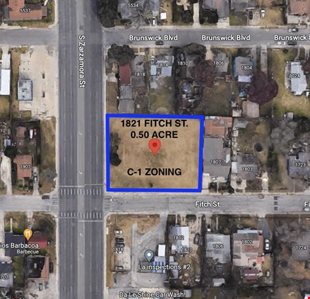 VacantLand space for Sale at 1821 Fitch Street in San Antonio