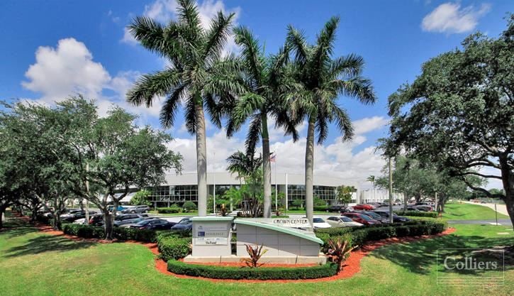 Crown Center | ±2,330 SF - 90,500 SF Opportunity | Fort Lauderdale Premier Office Campus for Lease