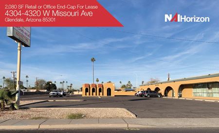 Retail space for Rent at 4304-4320 W Missouri Ave in Glendale
