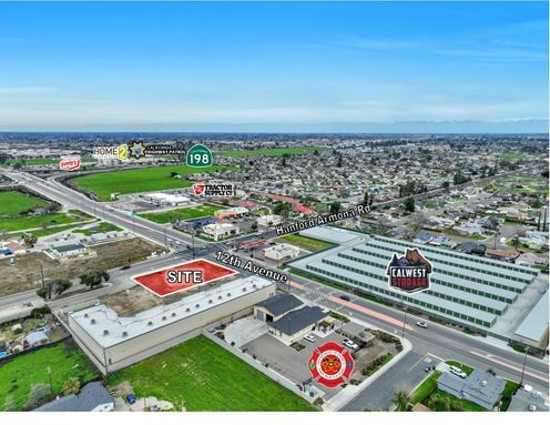 Custom BTS Drive-Thru Retail Pad in Hanford, CA