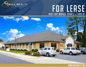 Built-Out Medical Space | ± 7,800 SF - East Point
