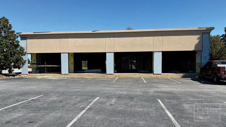 Landrum Retail Center Big-Box and Shop Space Available