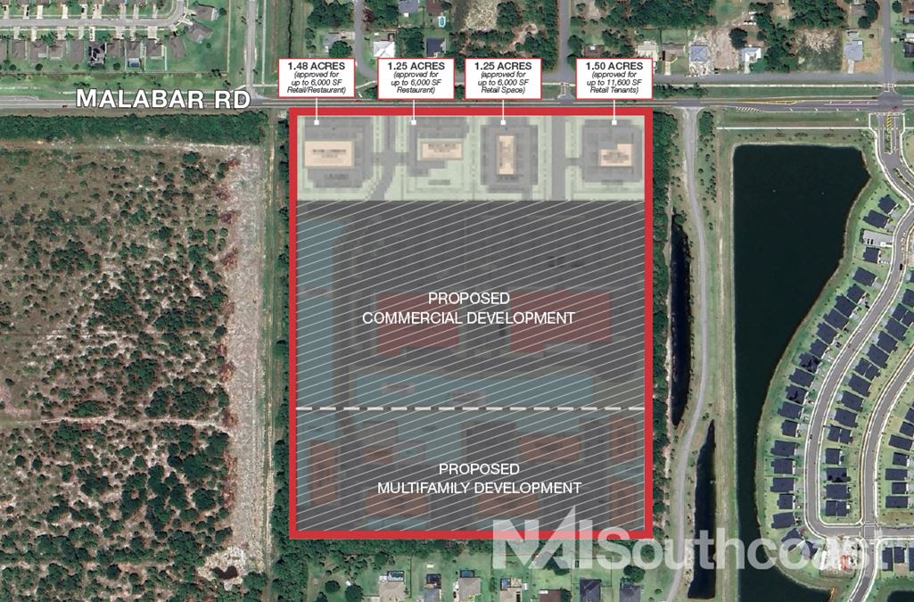 ±1.25 to 1.5 Acre Commercial Sites