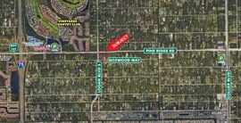 SE Signalized Hard Corner of Pine Ridge Rd & Logan Blvd S