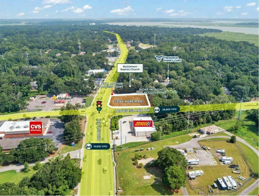 ±0.64 Acre Pad | Ready Signalized Corner