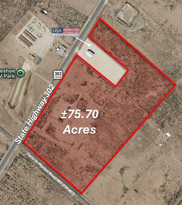 75+ Acres in Mentone, TX - Gateway to the Delaware