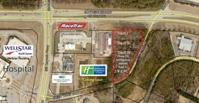 Near Wellstar Paulding Hospital |  2.9 +/- Acres Commercial Land