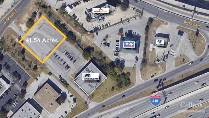 For Lease | Ground Lease/Build-To-Suit ±1.54 Acres in San Antonio, Texas