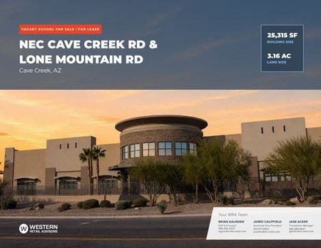 Retail space for Sale at 4710 E Lone Mountain Rd in Cave Creek