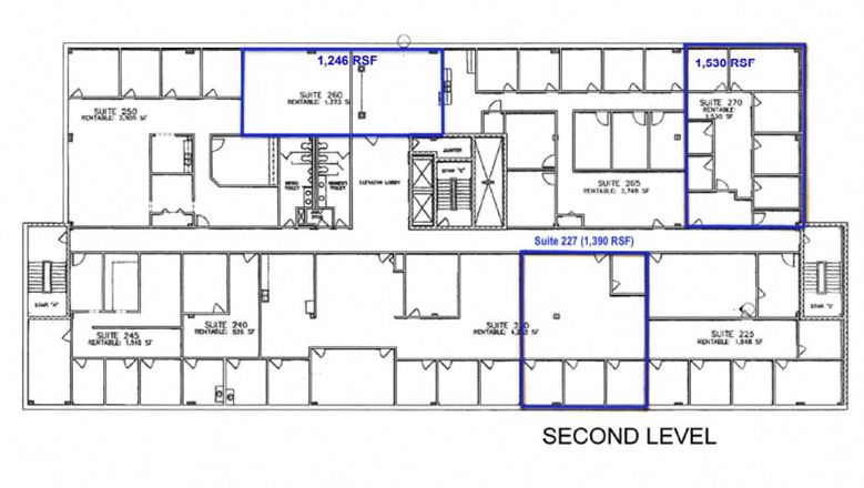 Multiple office spaces available for lease!