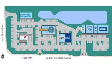 Retail space for Rent at 107-213 W Bloomingdale Ave in Brandon
