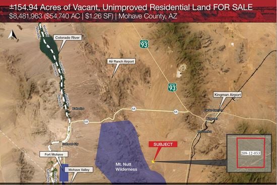±154.94 AC AZ Land Site