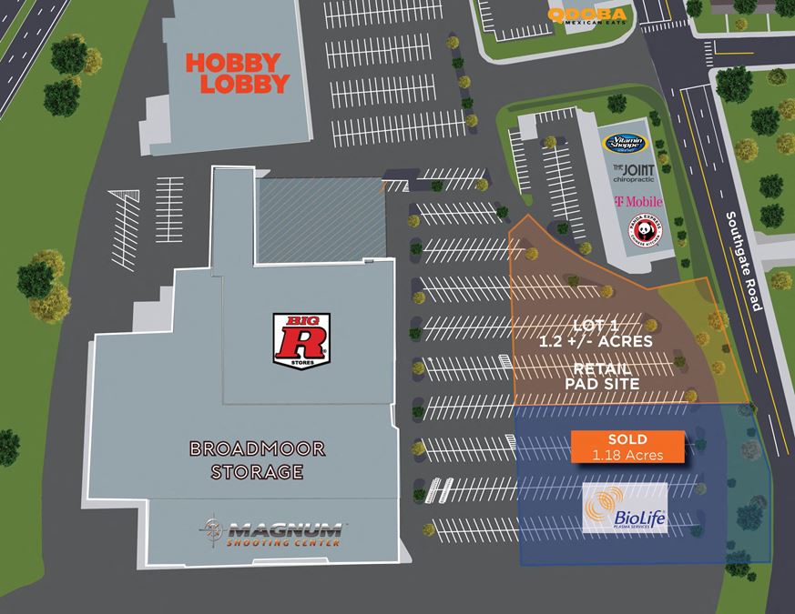 Broadmoor Towne Center Pad Site