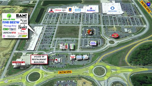 Restaurant Building for Lease in Conway, AR