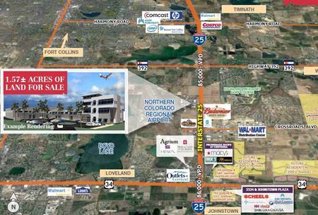 AVIATION / INDUSTRIAL LAND LOCATED AT THE NORTHERN COLORADO REGIONAL AIRPORT - Loveland