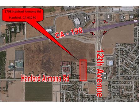 Prime Retail Location off 12th Ave and Highway 198 - Hanford
