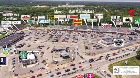 Retail space for Rent at N. Westwood Blvd. in Poplar Bluff