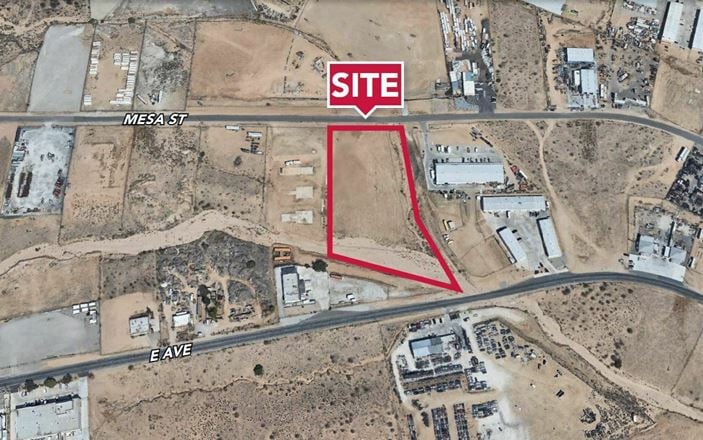 VacantLand space for Sale at Mesa St., West of G Ave. in Hesperia
