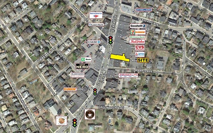 Retail space for Rent at 716 Centre St in Jamaica Plain