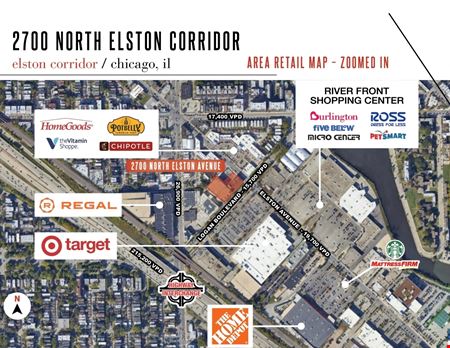 Retail space for Rent at 2700 North Elston Avenue in Chicago